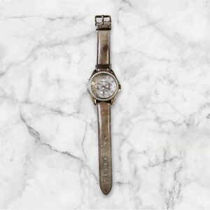 Fossil ES3363 Riley Women's Multifunction Tan Leather Analog‎ Quartz Watch